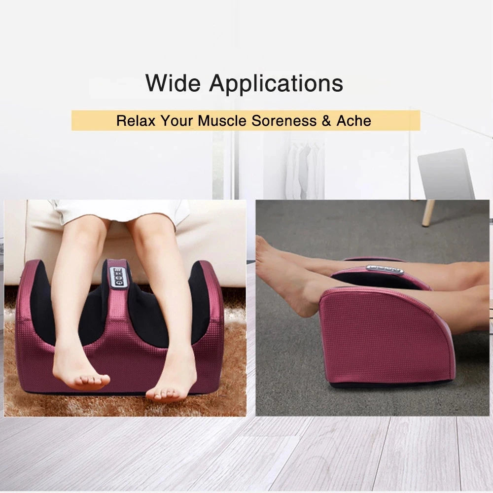 ThermaKnead Heated Shiatsu Foot & Calf Massager